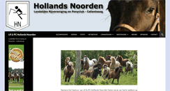 Desktop Screenshot of hollands-noorden.nl